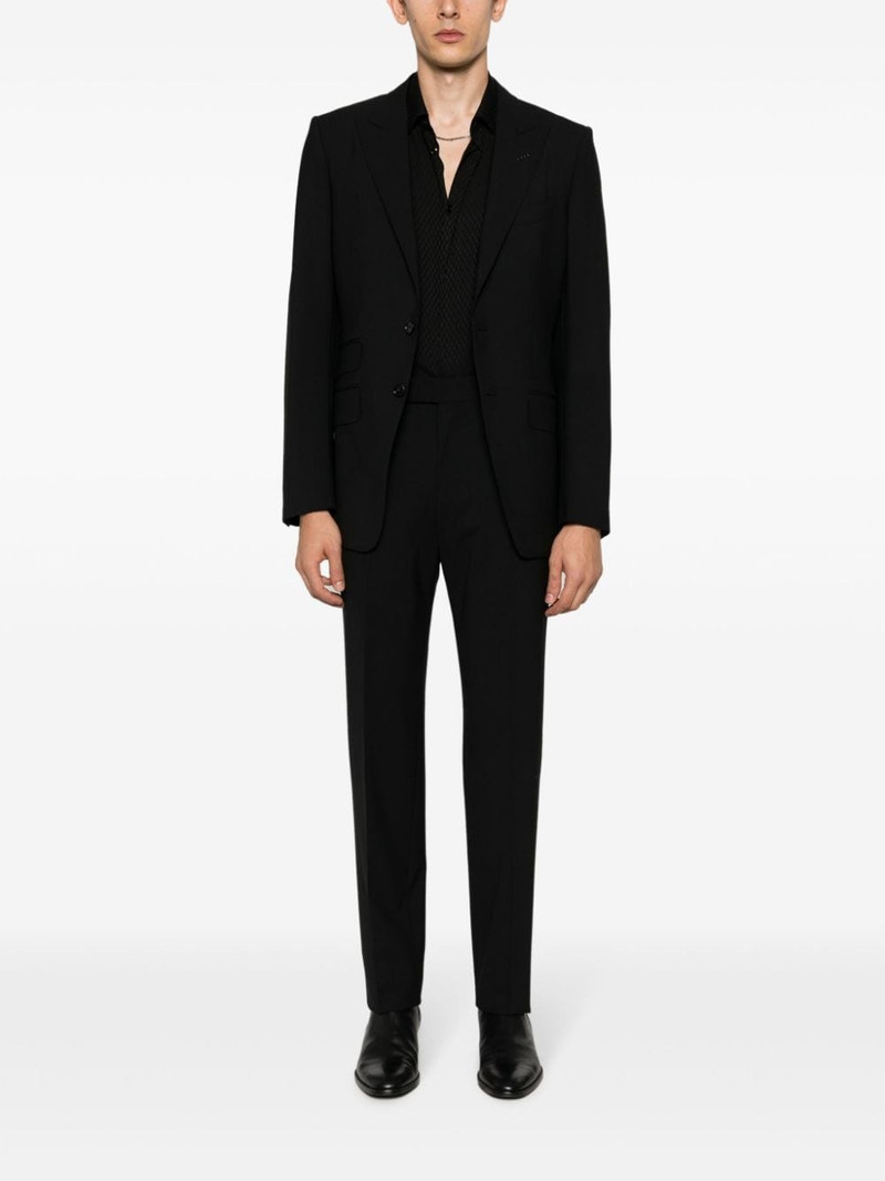 TOM FORD single-breasted wool suit outlook