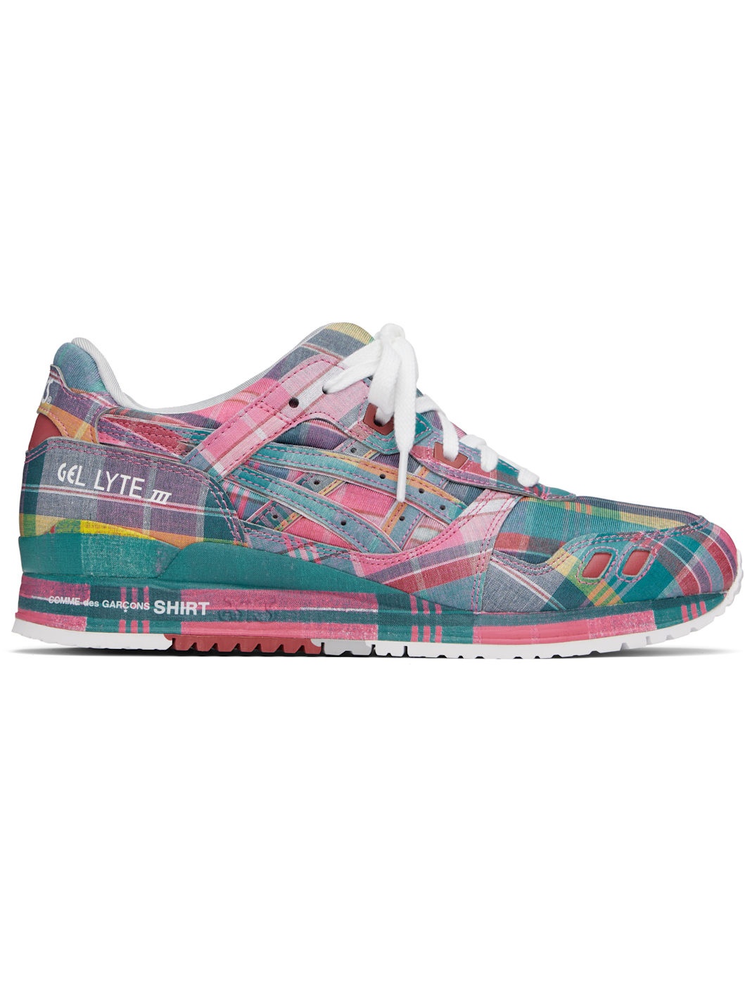 Pink ASICS Edition GEL-LYTE III 07 Remastered Sneakers - 1