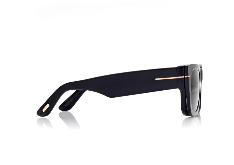 BLUE BLOCK SQUARE OPTICALS WITH CLIP ON SUNGLASSES 3