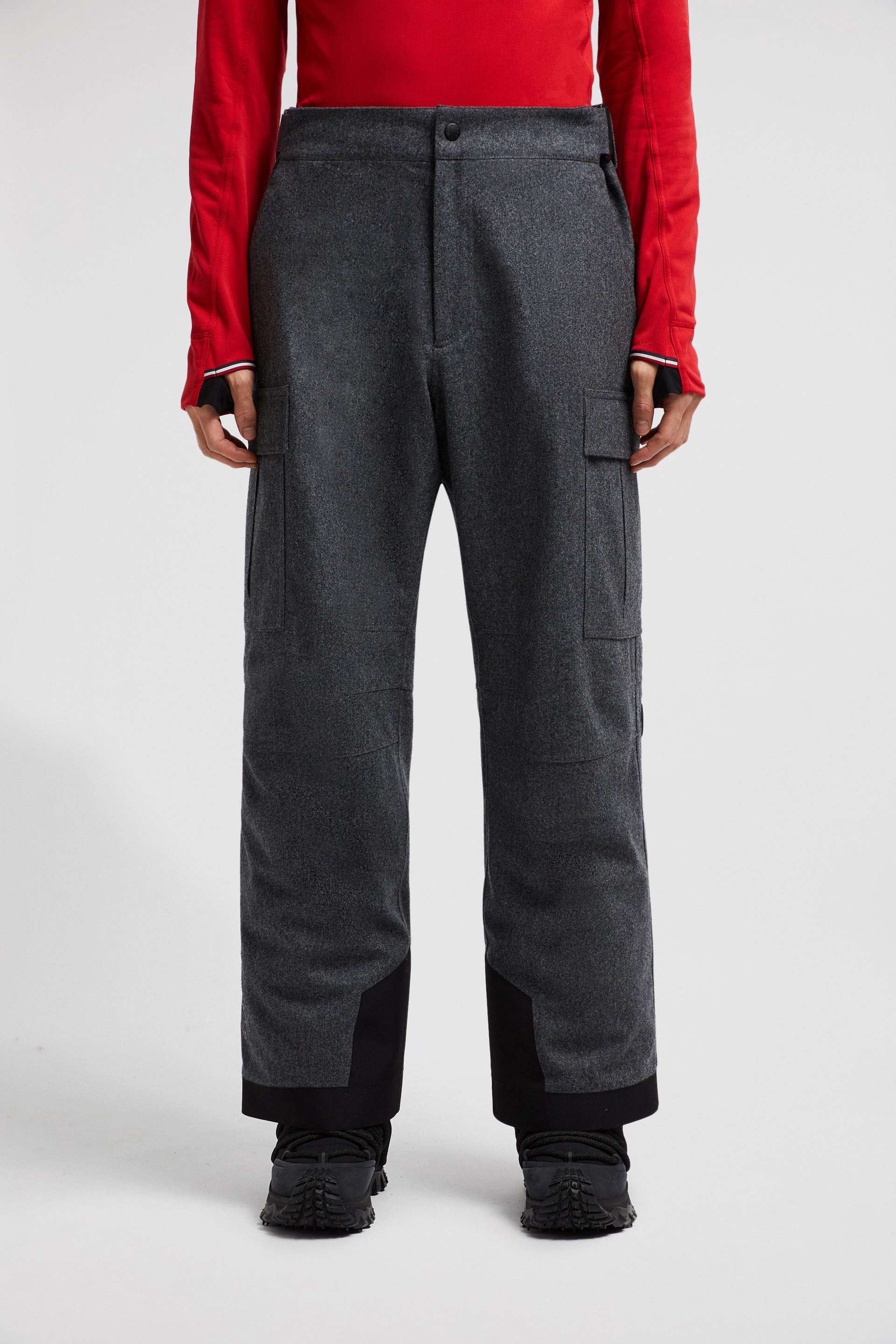 Padded Technical Wool Ski Pants - 3