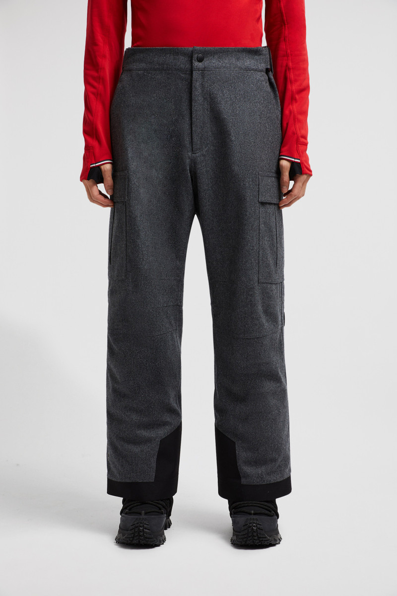 Padded Technical Wool Ski Pants 3