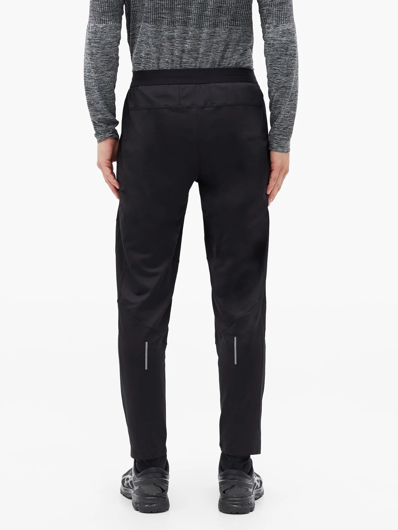 Reflective-print ripstop track pants - 5