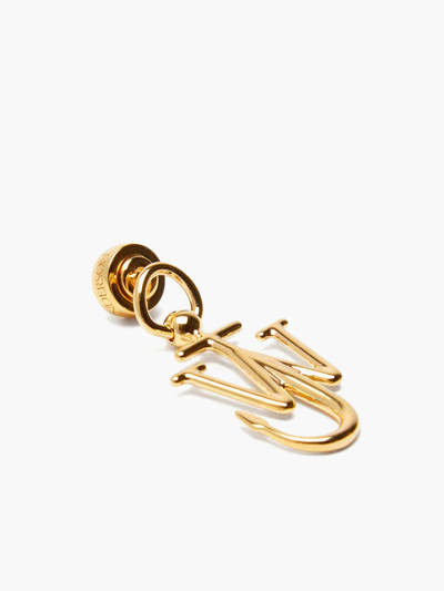 JW Anderson JW gold-plated single earring outlook