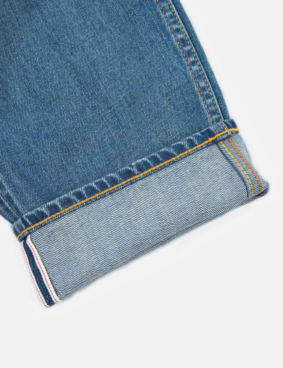 DECONSTRUCTED KAMON PRINT CROPPED-LENGTH CARROT FIT JEANS #2017 - 11