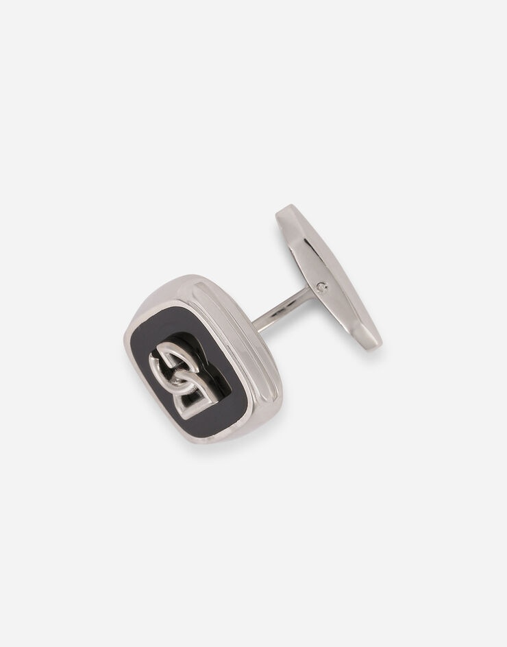 Cufflinks with enameled DG logo - 2