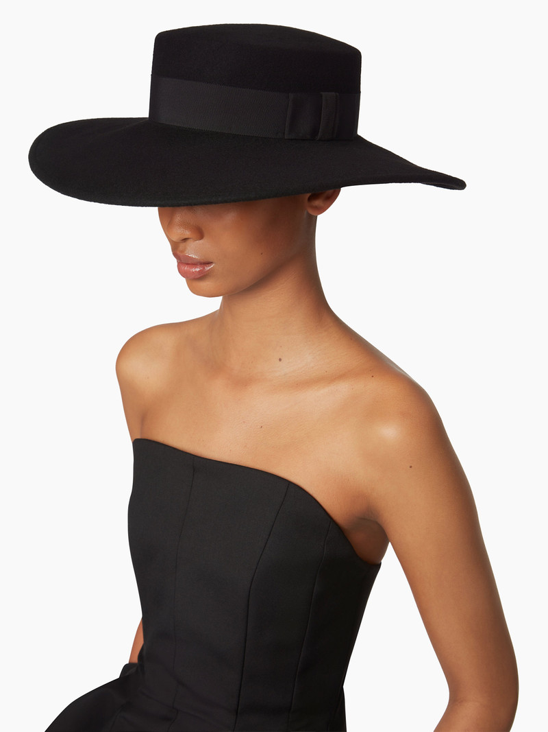 Felt Wool Canotier 3