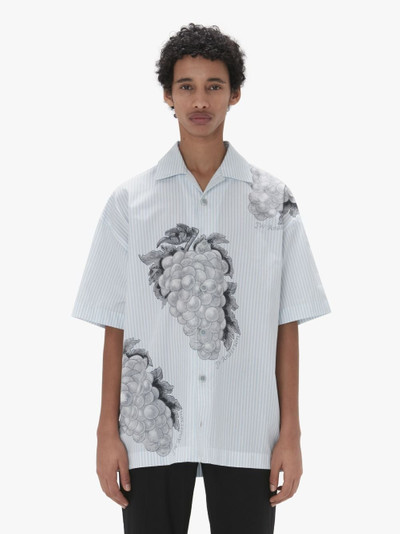 JW Anderson SHORT SLEEVE SHIRT WITH GRAPE MOTIF outlook