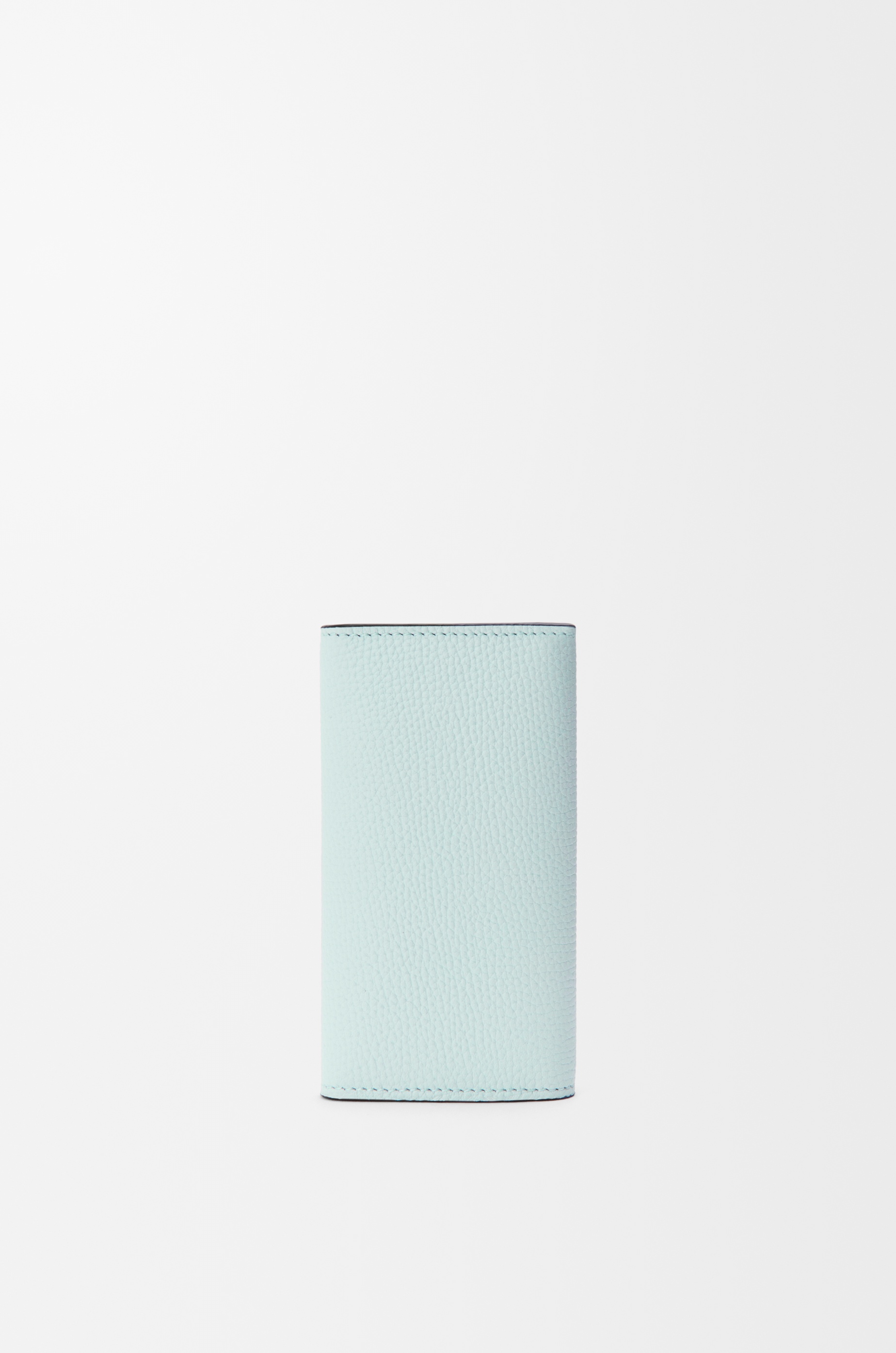 Anagram key case in pebble grained calfskin - 4