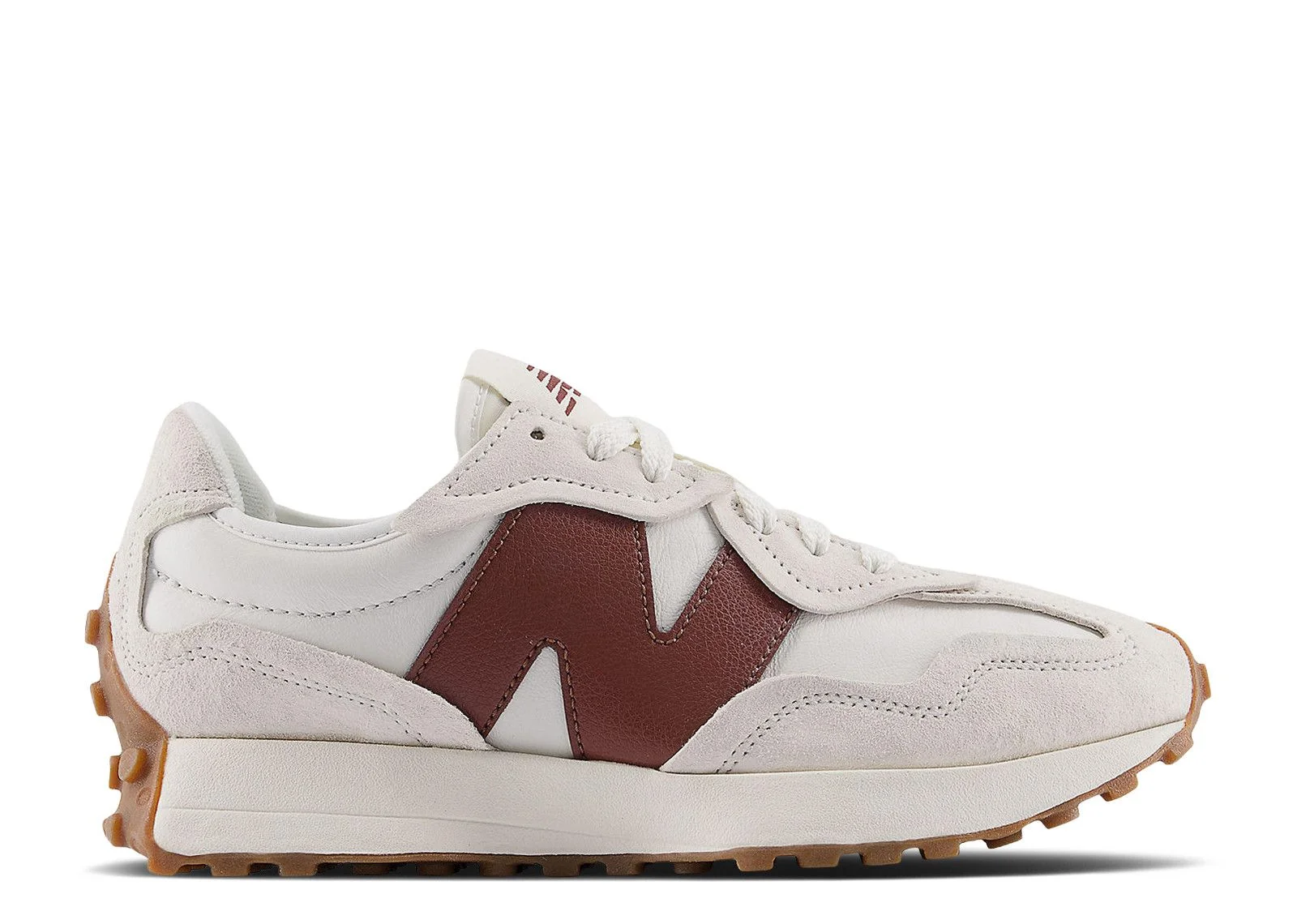 NEW BALANCE 327 'WHITE BROWN' - 1
