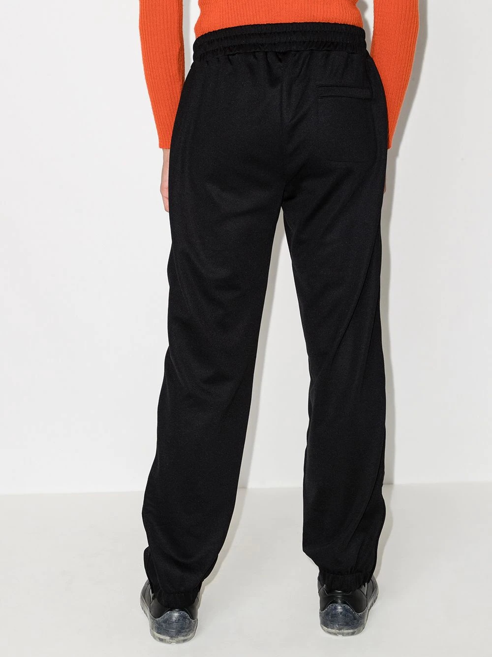 logo patch track trousers - 3