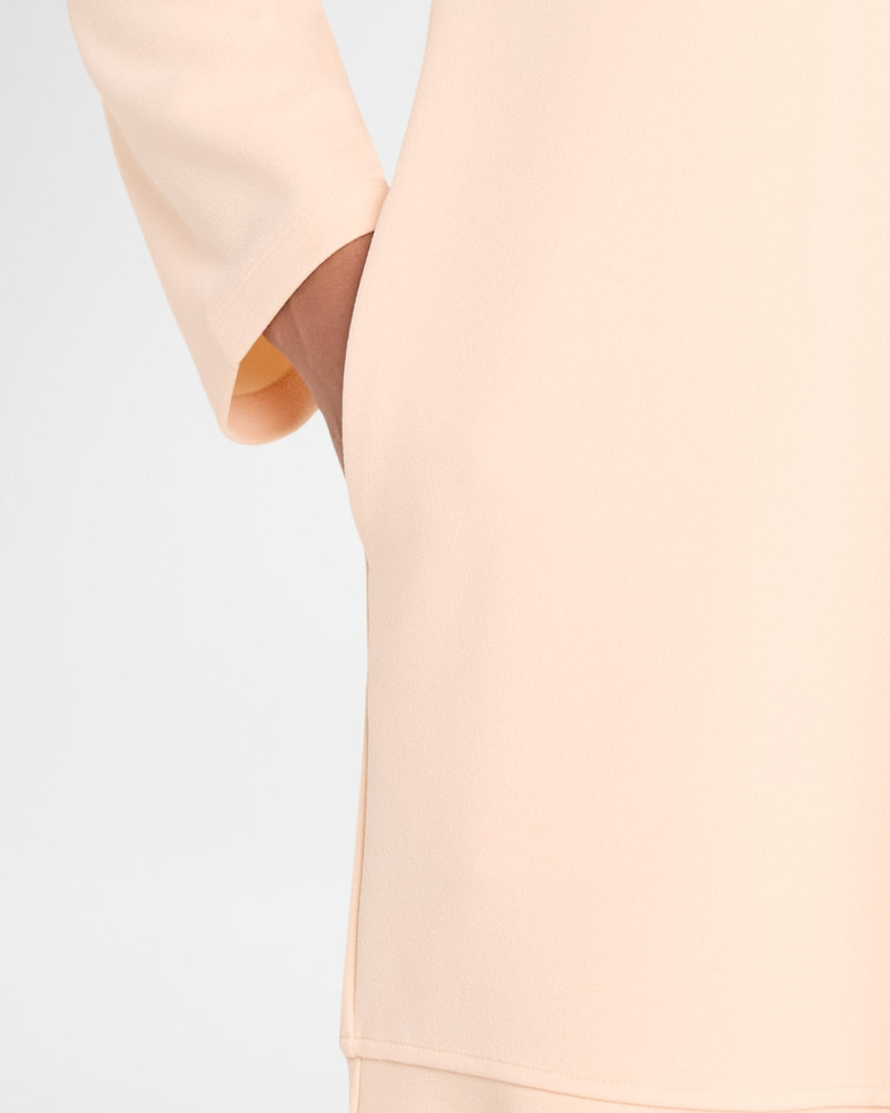 Long-Sleeve Flounce Dress 5