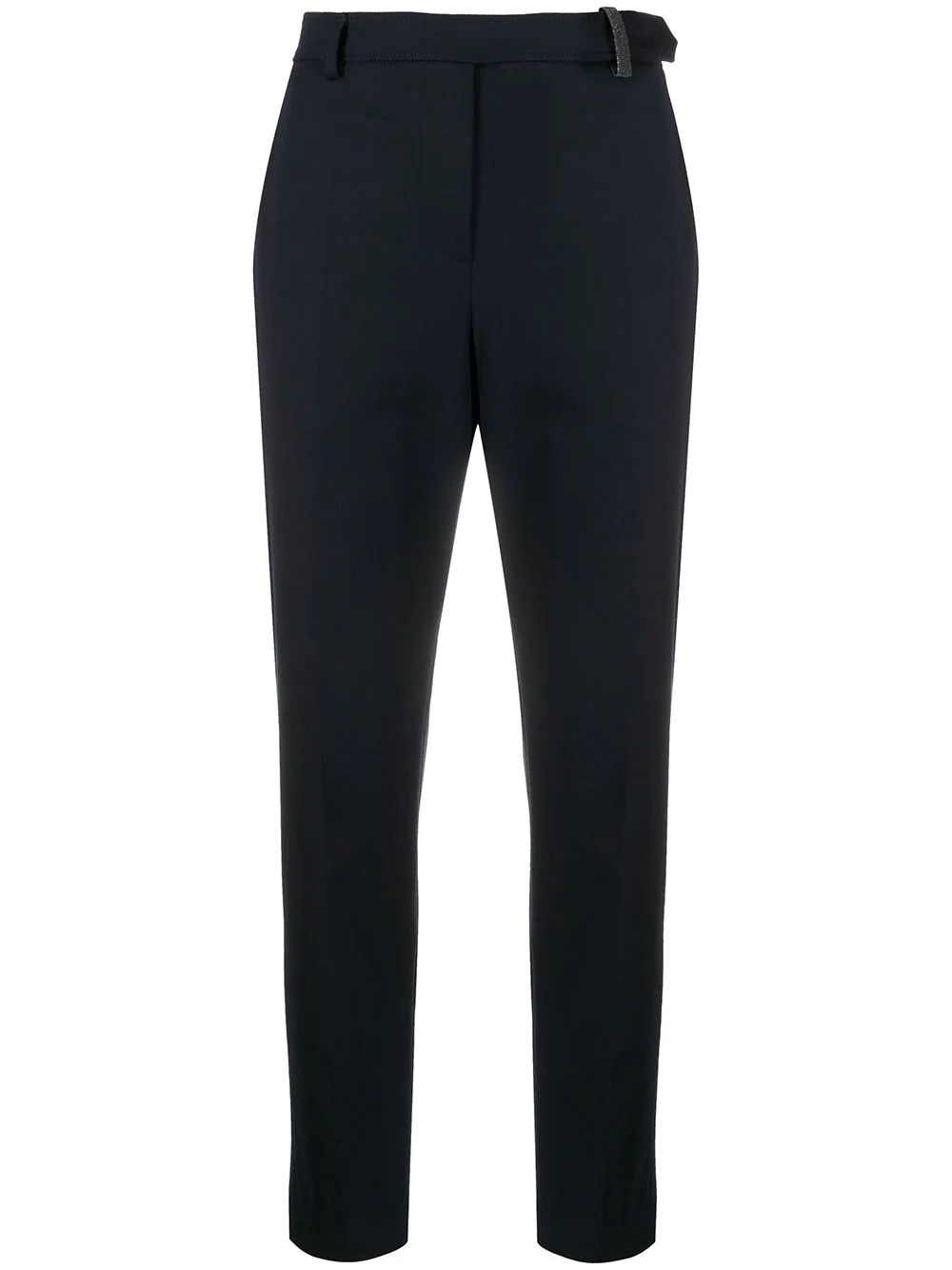 cropped tailored trousers - 1