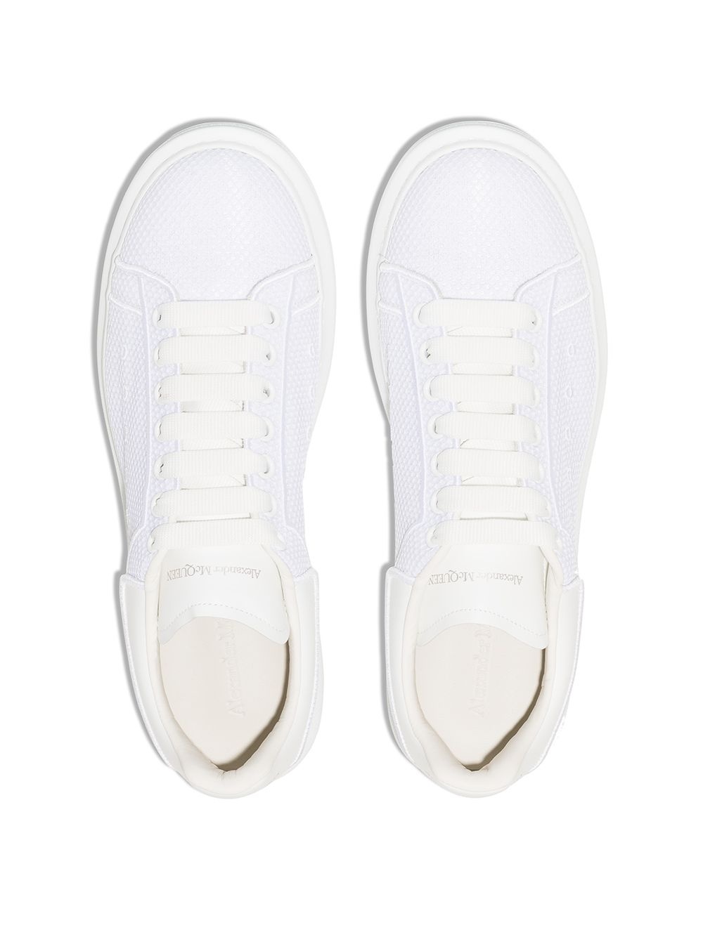 textured Oversized low-top sneakers - 4