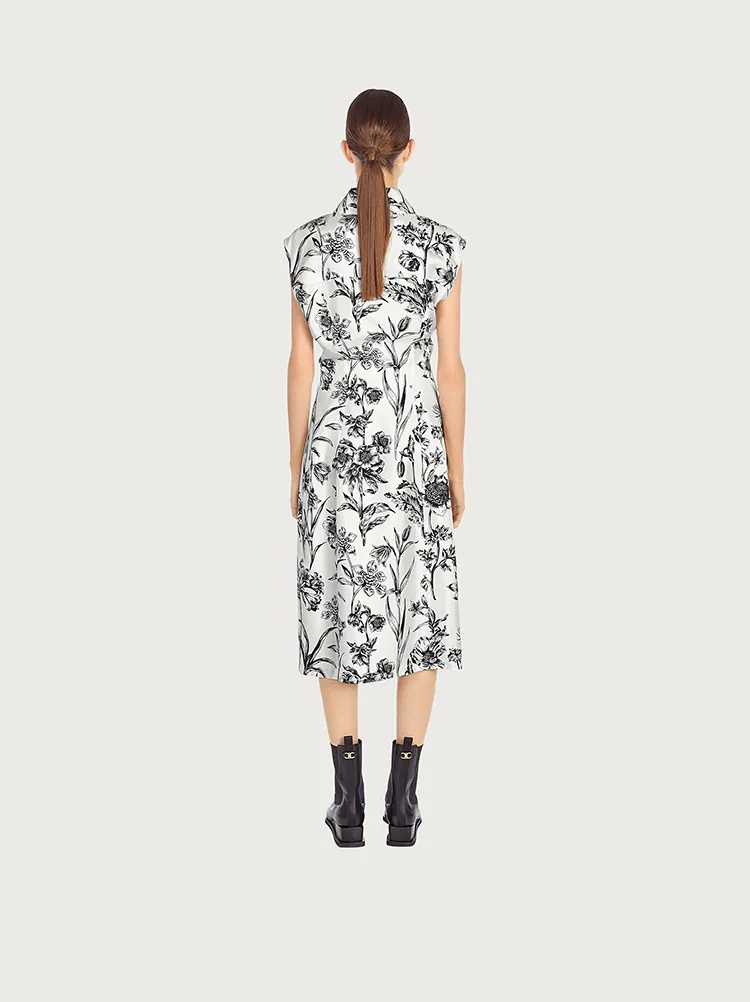 SLEEVELESS SHIRT DRESS - 3