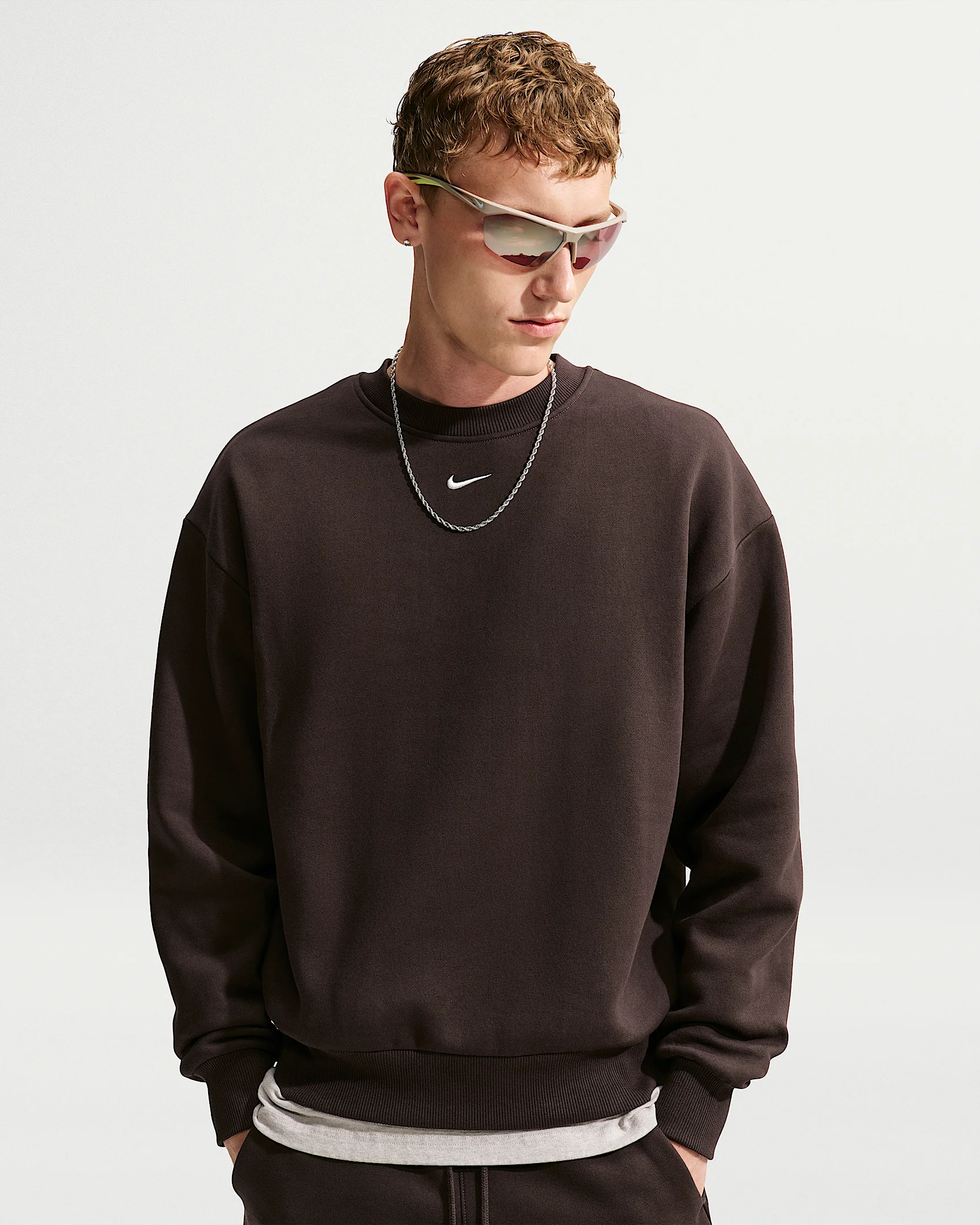 Nike Solo Fleece Men's Crew-Neck Sweatshirt - 1