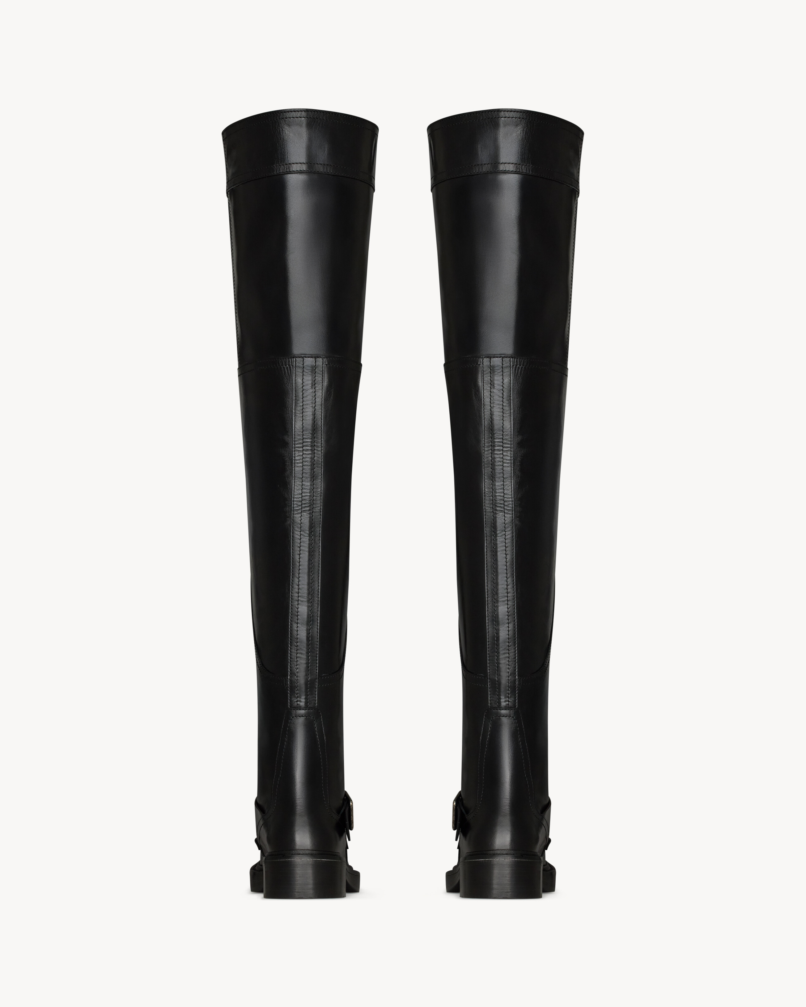 JOE OVER-THE-KNEE BOOTS IN SMOOTH LEATHER - 4