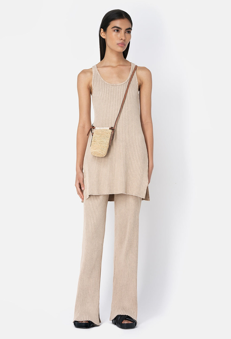 John Elliott MINERAL WASH GINZA RIB SPLIT PANT outlook