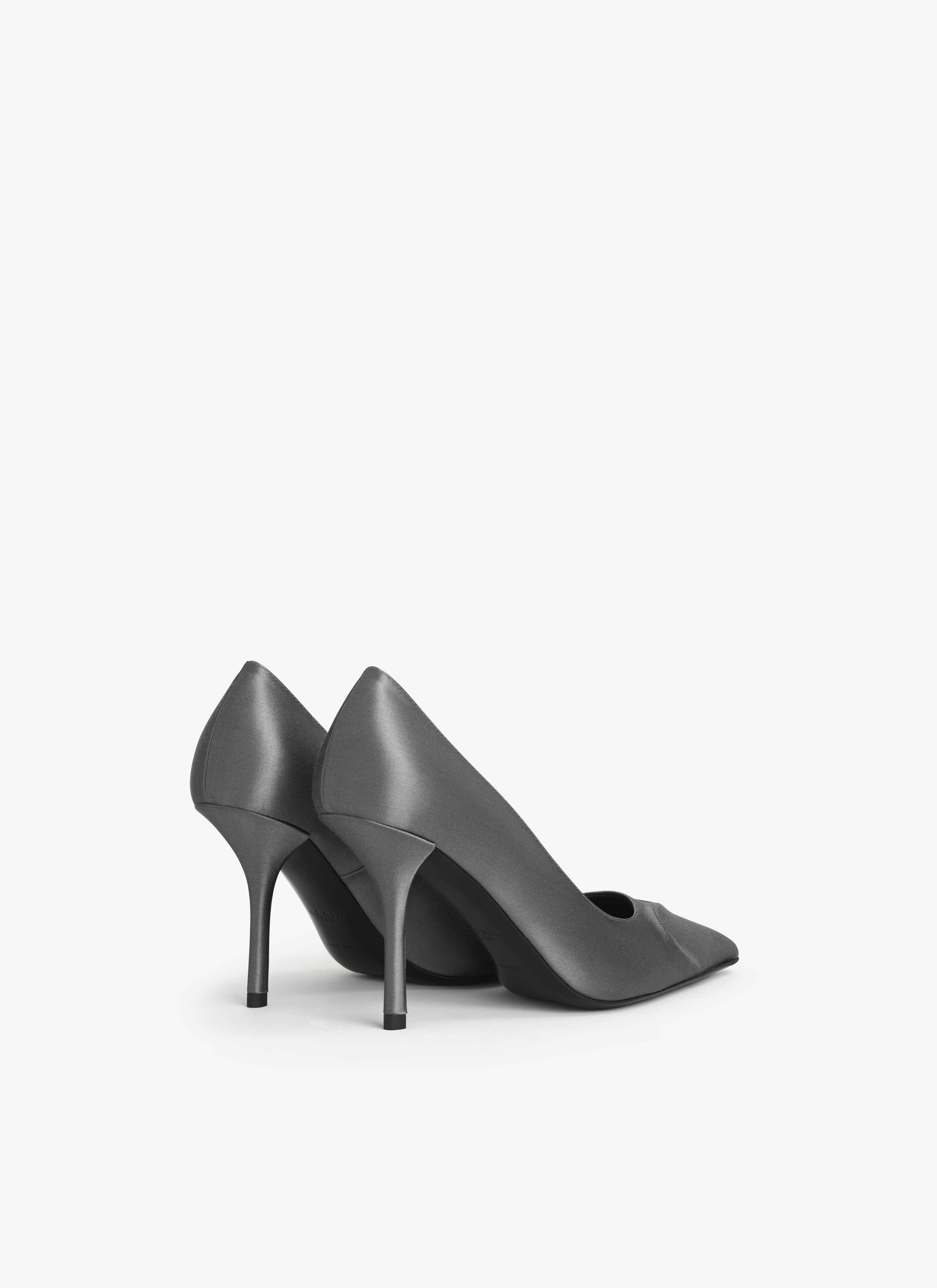 LE CŒUR 3D PUMPS IN SATIN - 2
