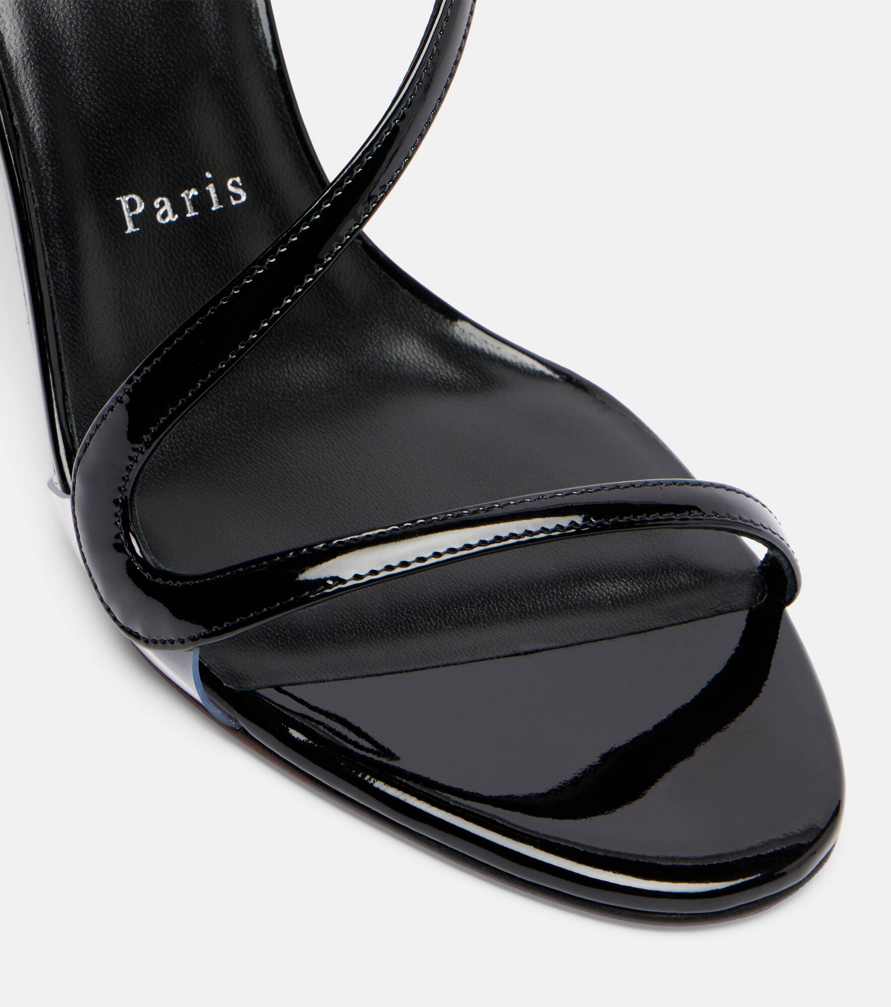 Rosa Z 80 patent leather sandals - 5