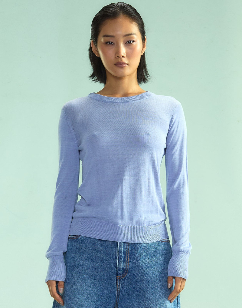 Aspen Crewneck Knit Top 1