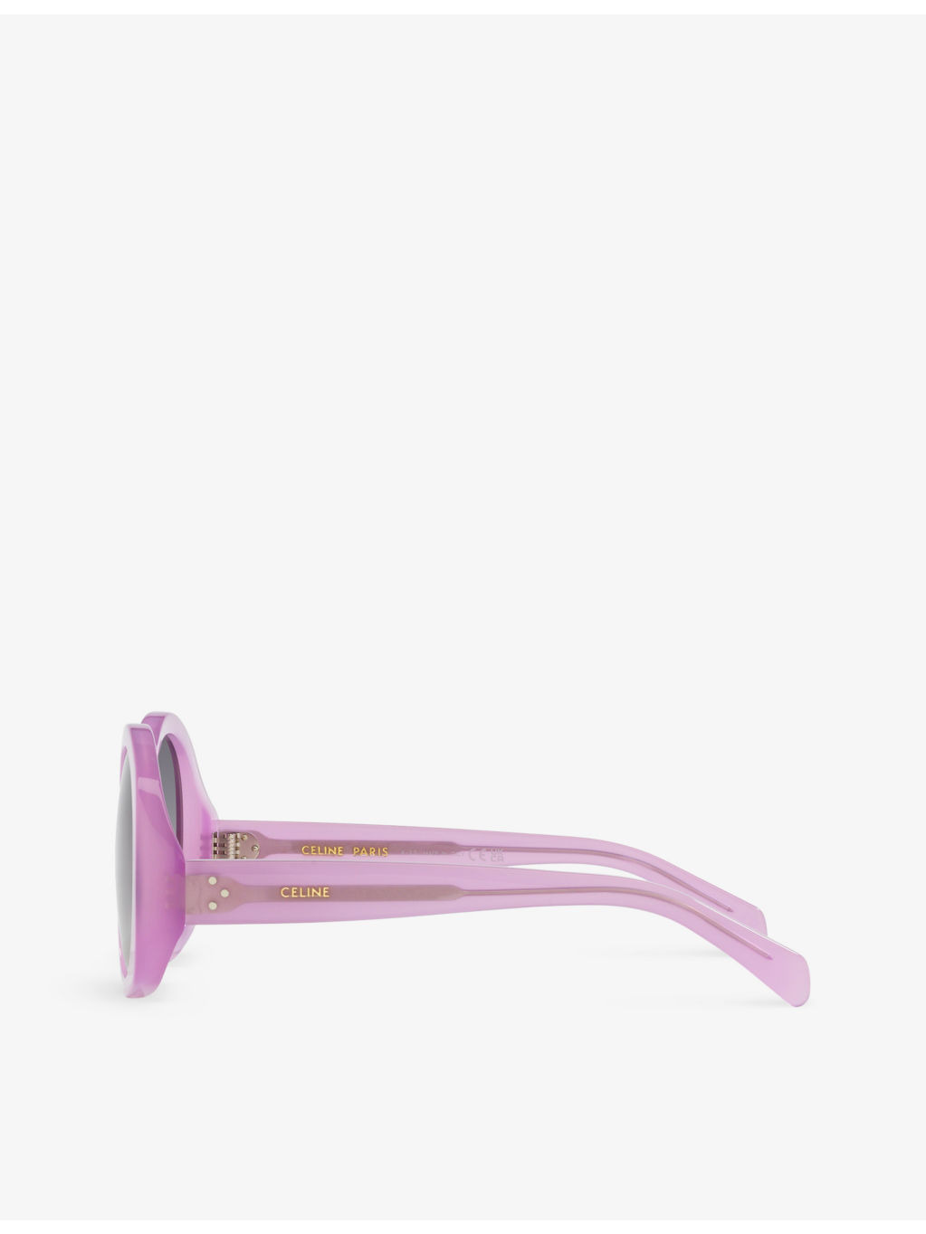 CL000378 CL40242I round-frame acetate sunglasses - 4