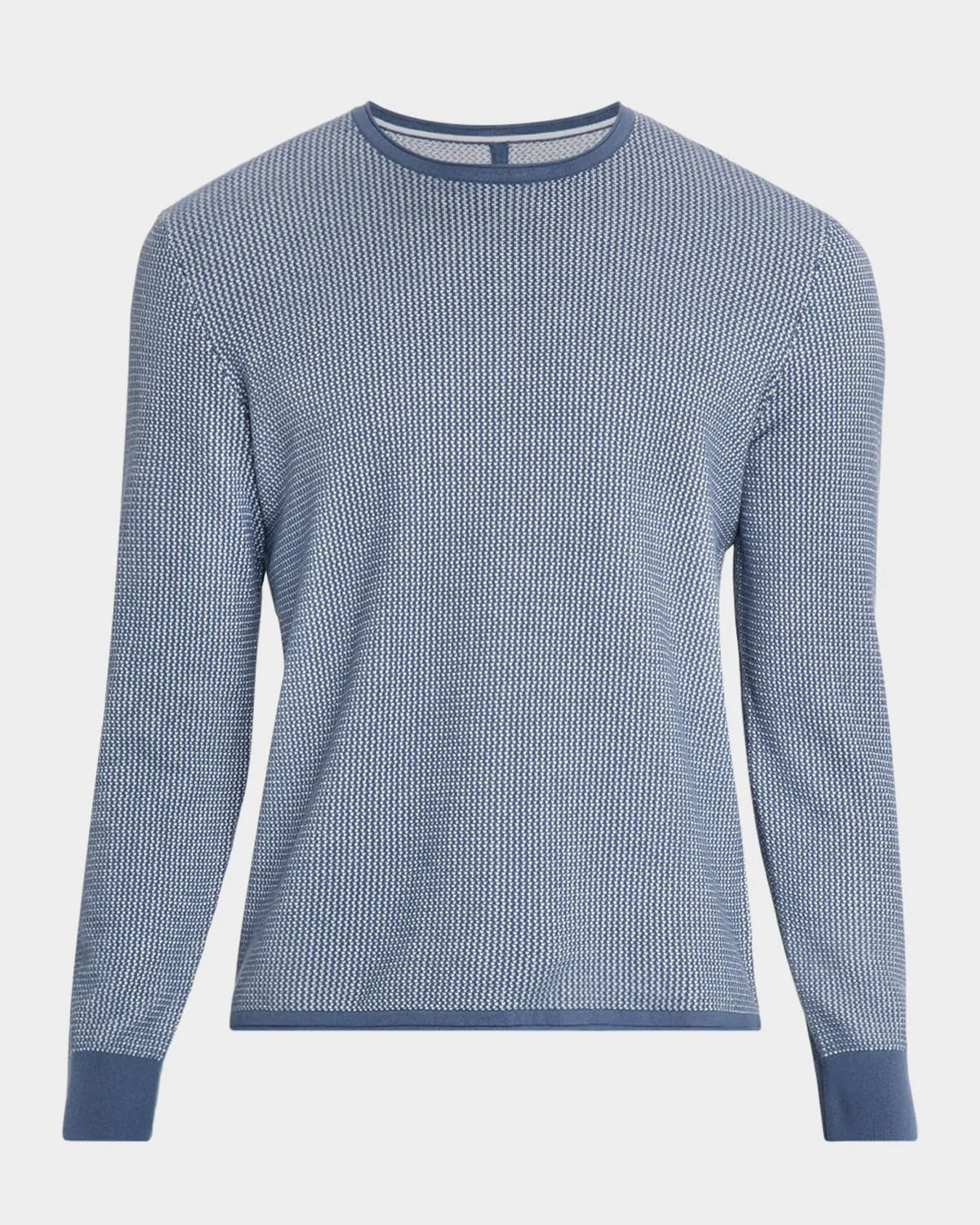 Men's Gregory Slim-Fit Waffle Knit Crewneck Sweater - 1