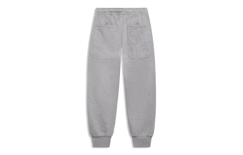 Li-Ning Li-Ning x Jackie Chan Kungfu Joggers Sweatpants 'Grey' AKLT209-4 outlook