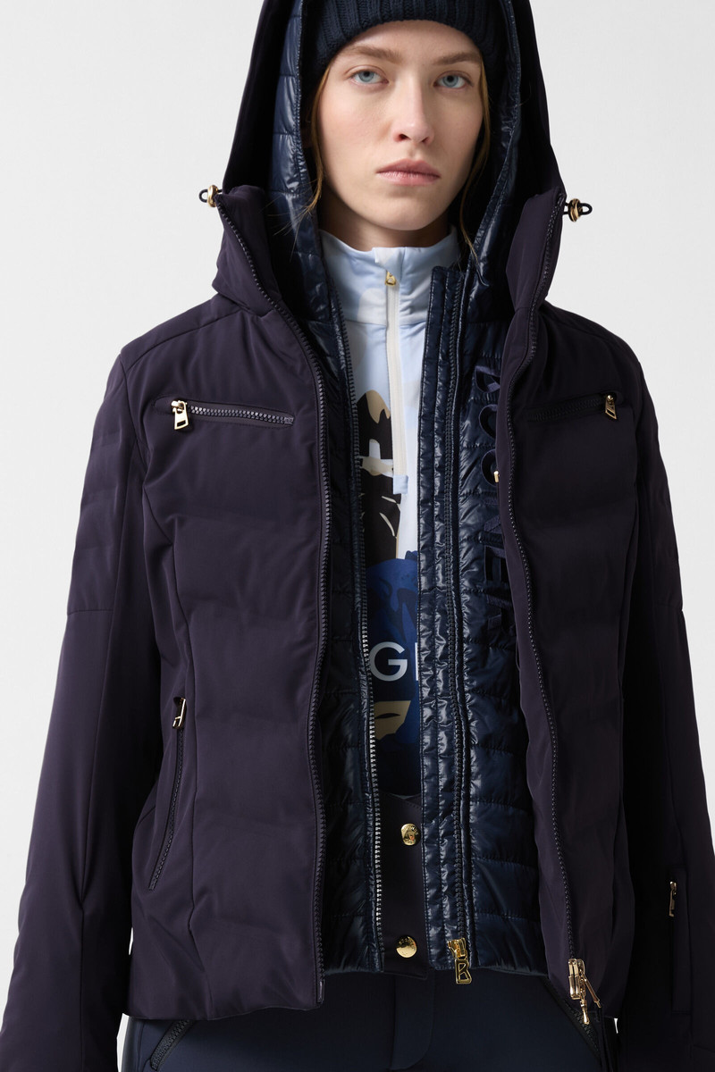 Kea ski jacket in Navy blue 7