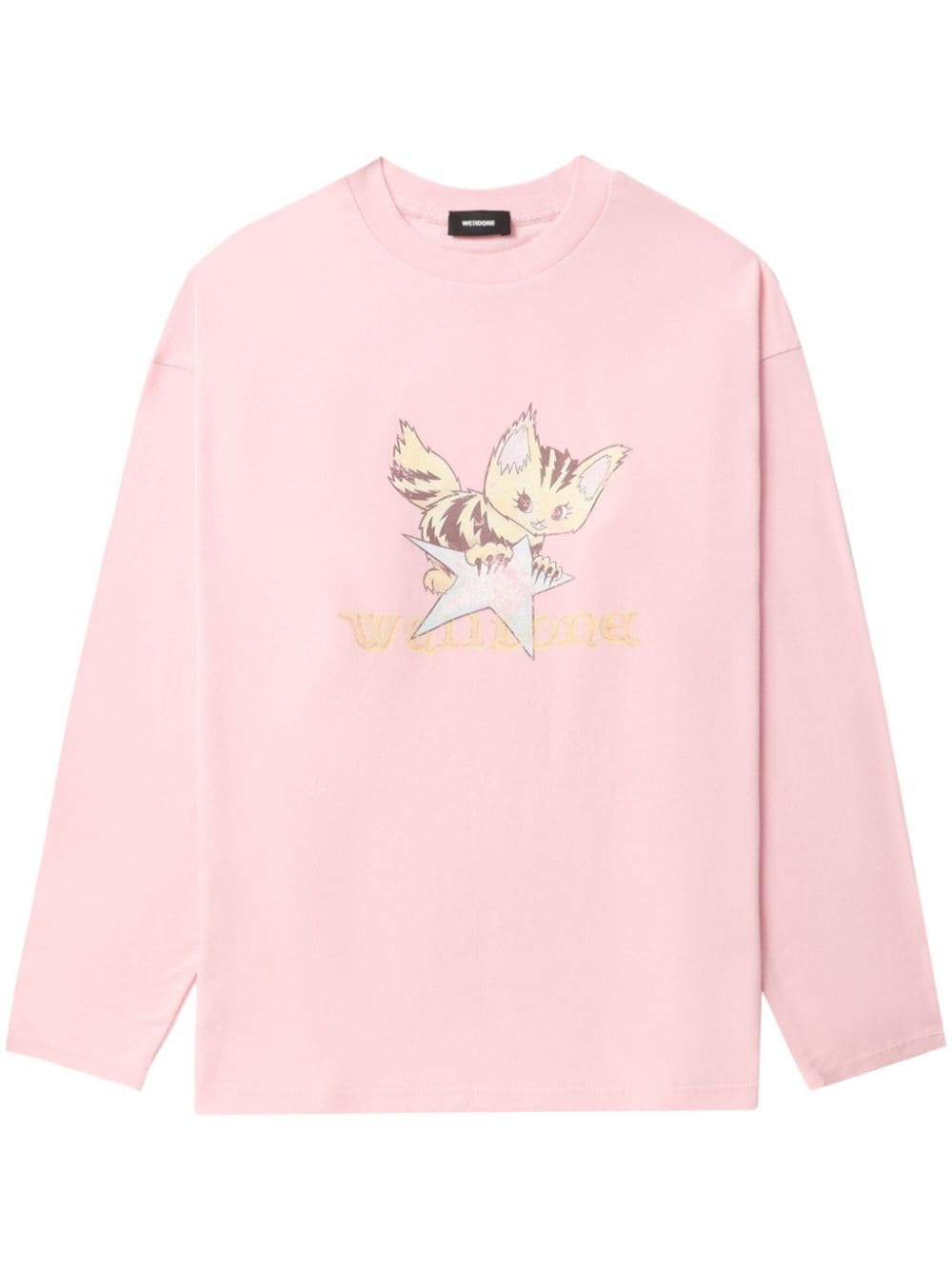 graphic-print sweatshirt - 1