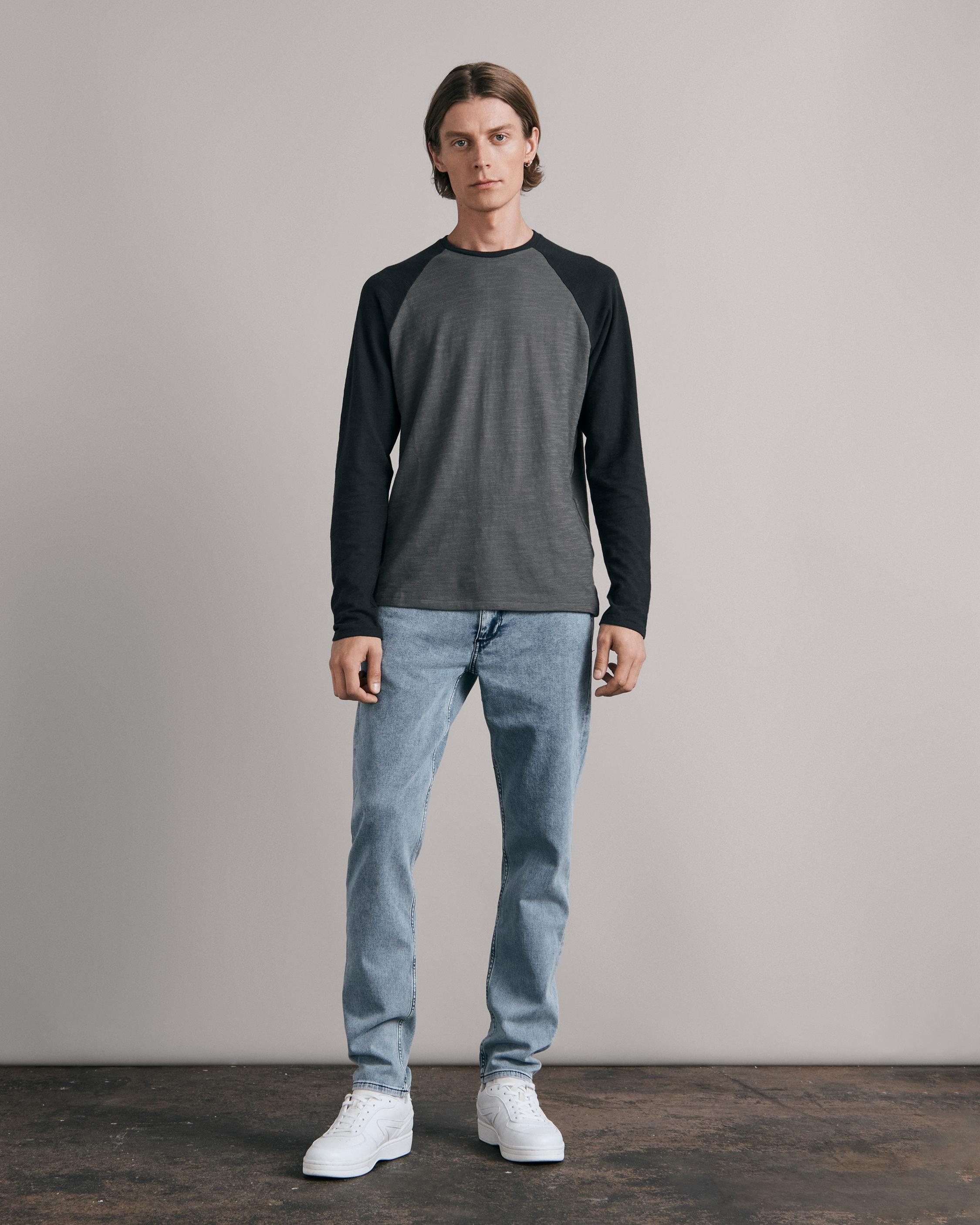 Fit 2 - Blake
Slim Fit Dark Indigo Loopback Jean - 2