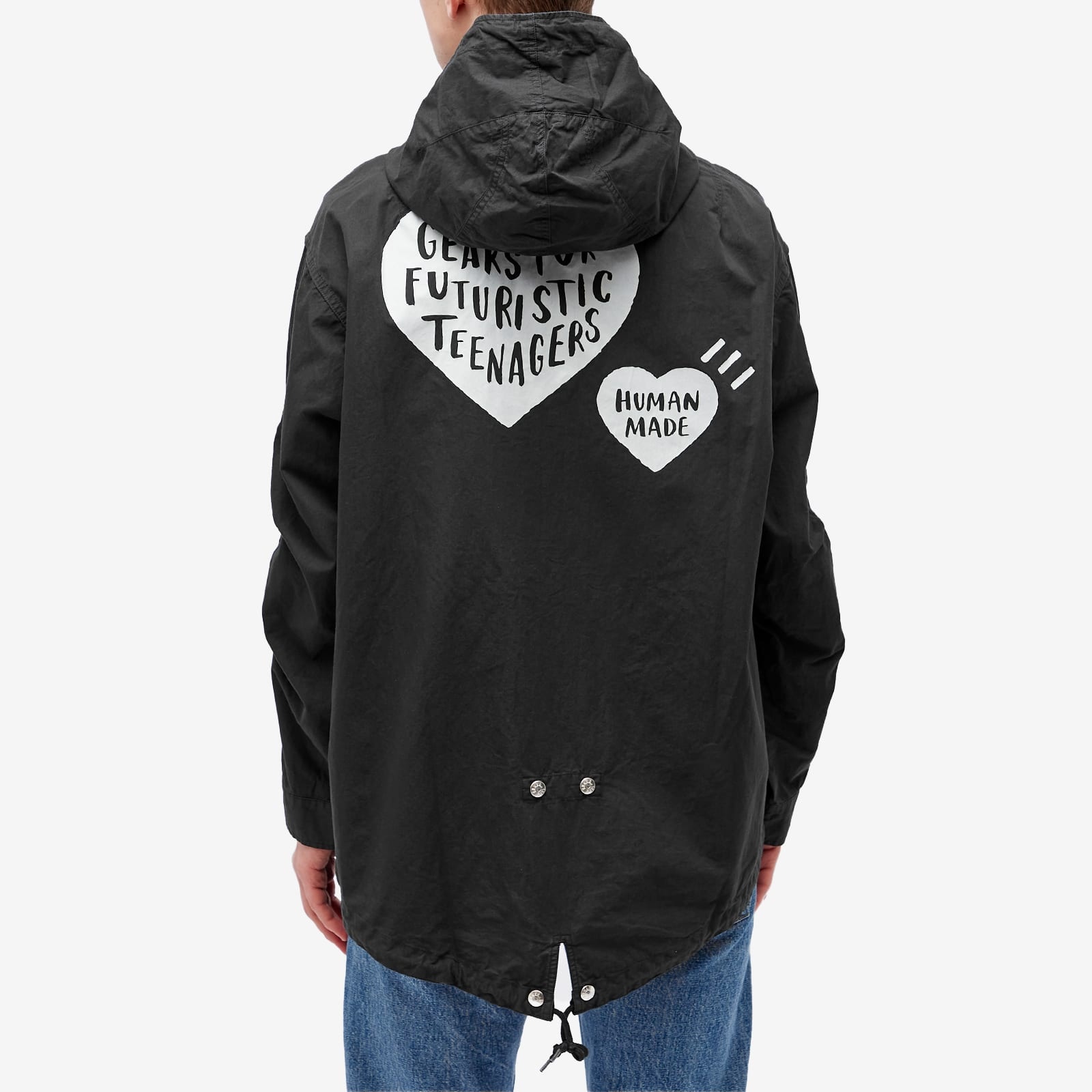 Human Made Hooded Fishtail Parka - 3