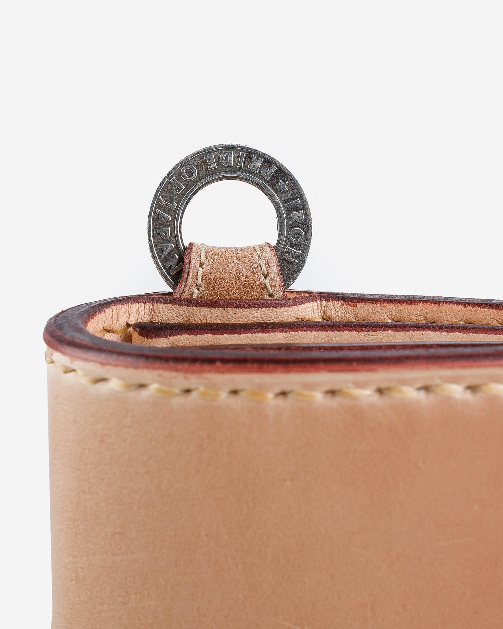IHG-02-NAT Medium Shell Cordovan Wallet - Natural - 2