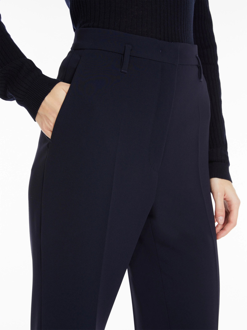 ALABAMA Flared cady trousers - NAVY 5