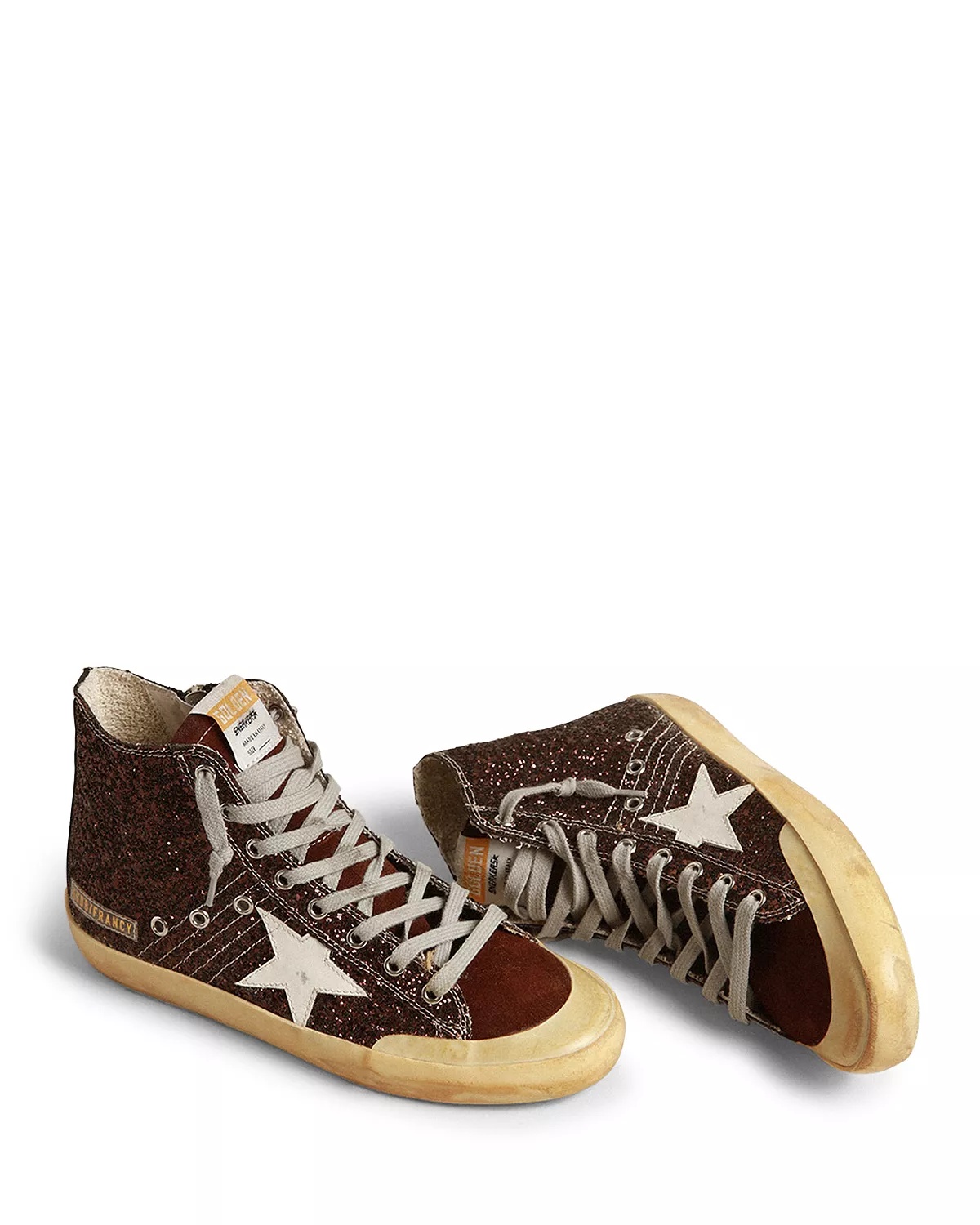 Women's Francy Penstar Glitter High Top Sneakers - 3
