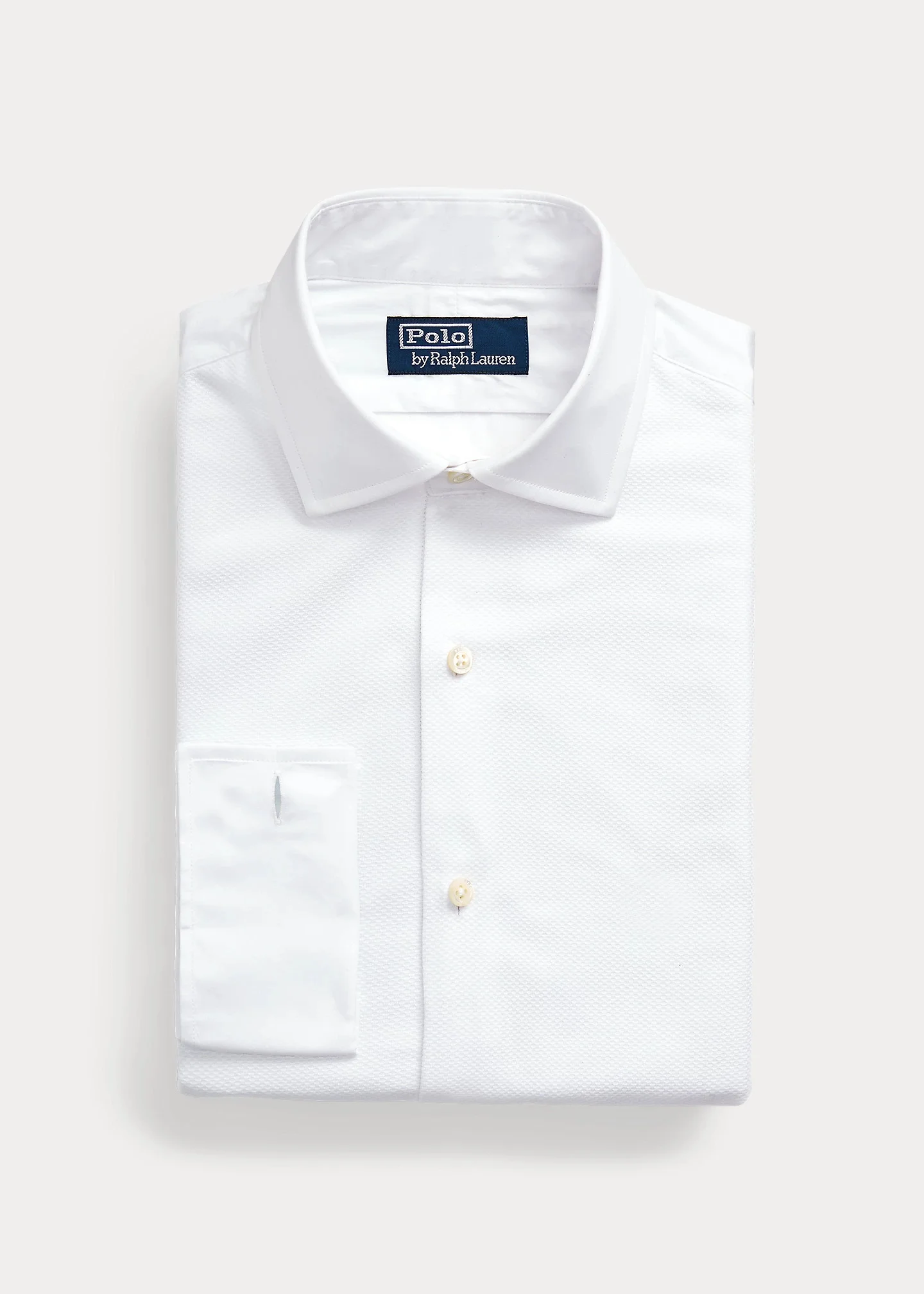 Custom Fit French Cuff Tuxedo Shirt - 1