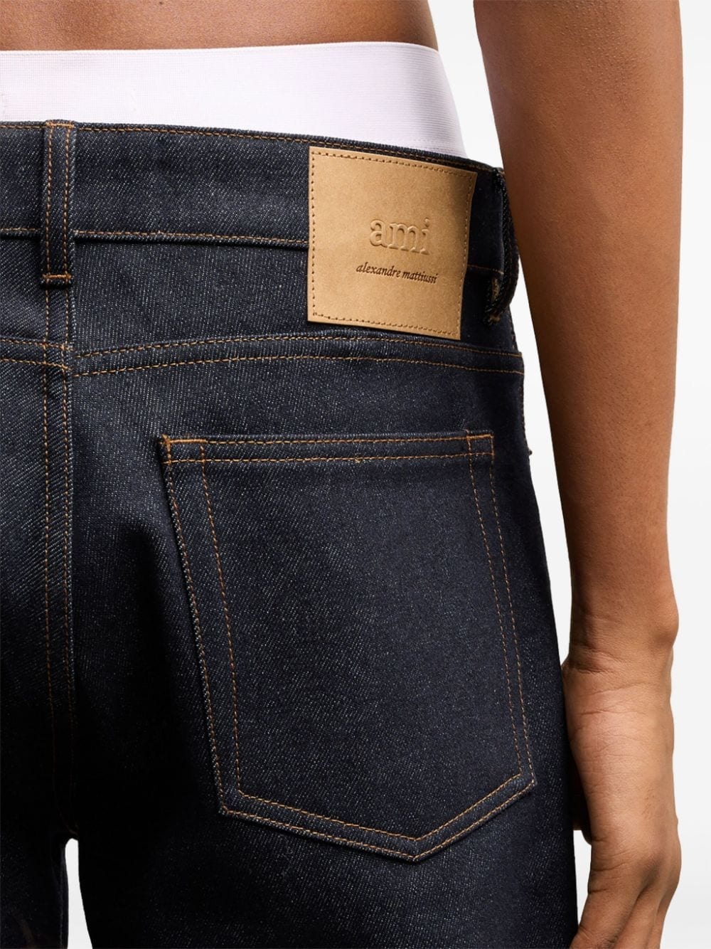 Classic fit cotton jeans - 6