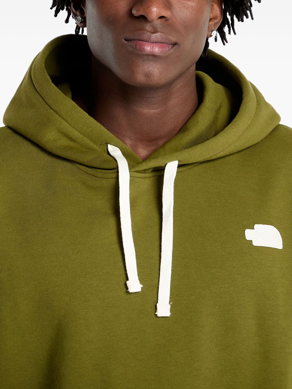 cotton-blend hoodie - 4