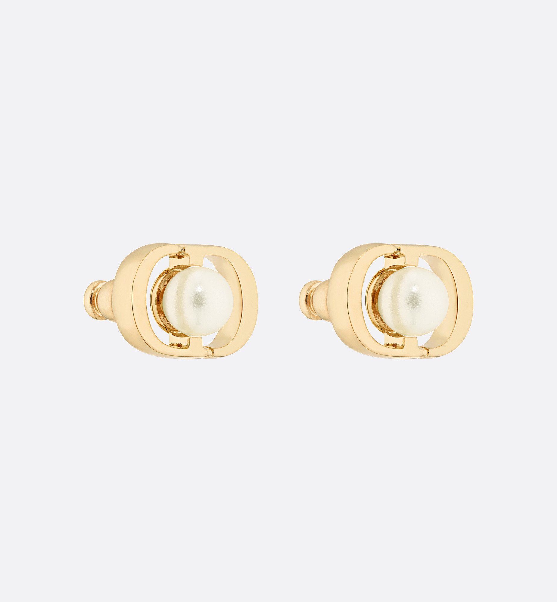 Medium Petit CD Jolie Stud Earrings - 3