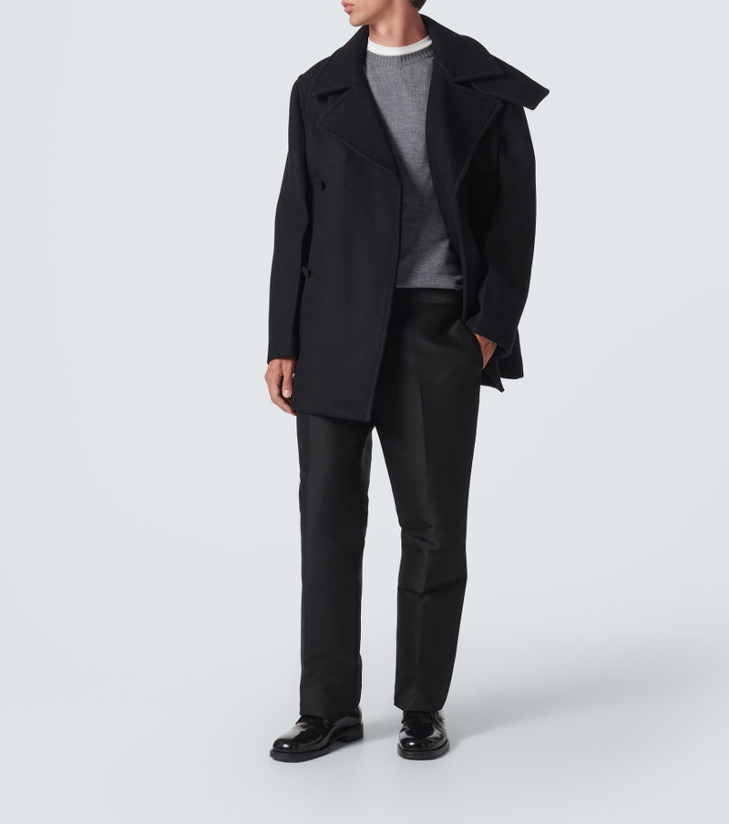 Jil Sander wool coat outlook