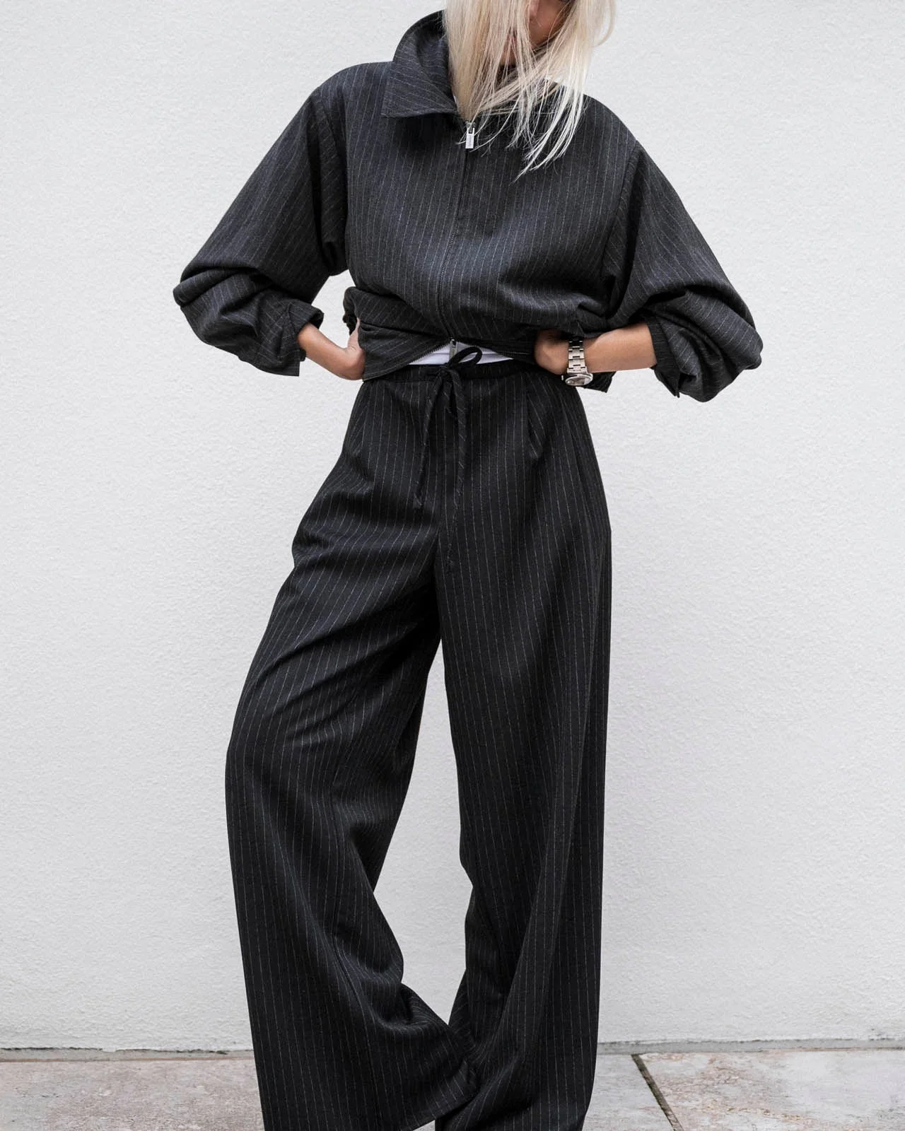 Blake Pinstripe Jacket - 1