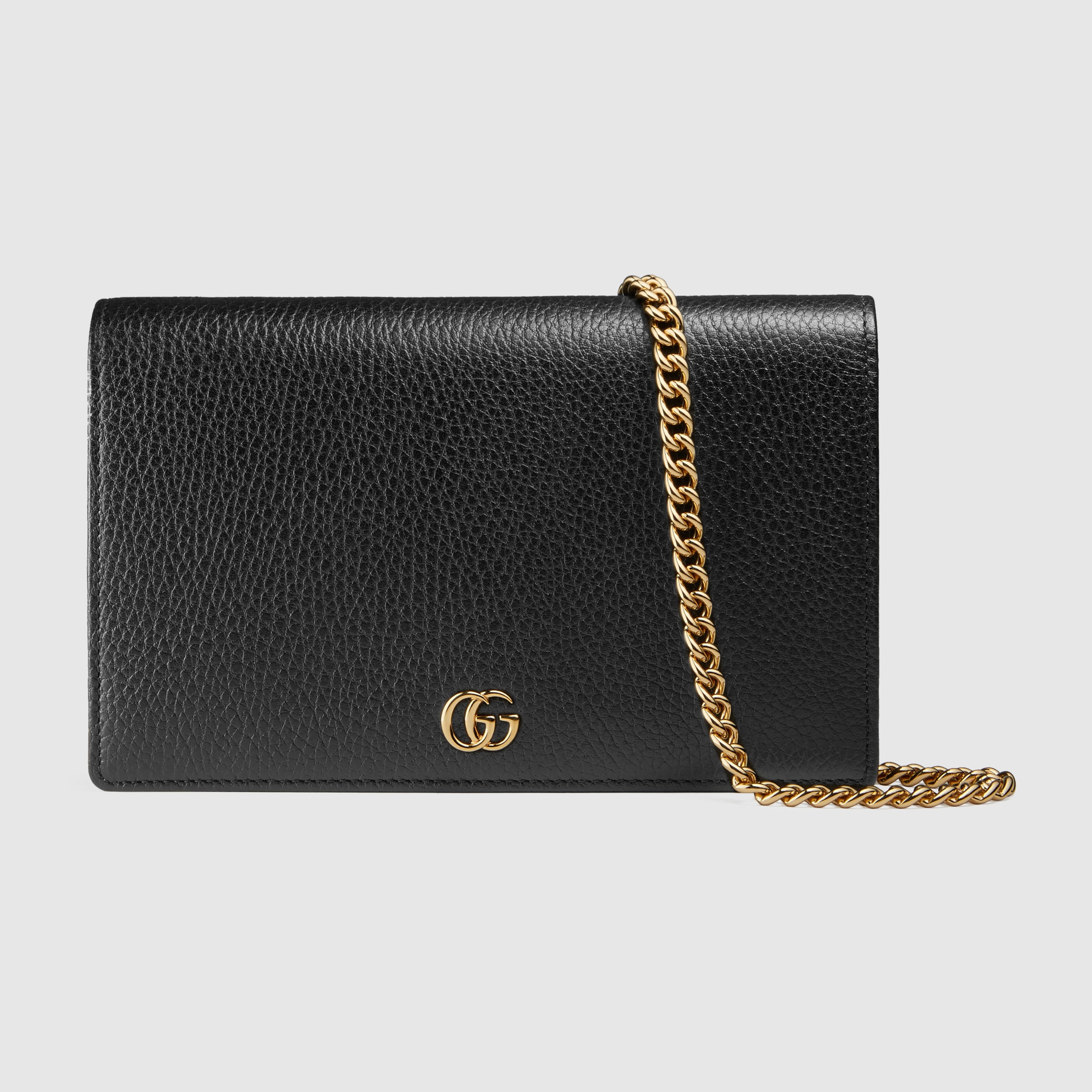 GG Marmont leather mini chain bag - 1