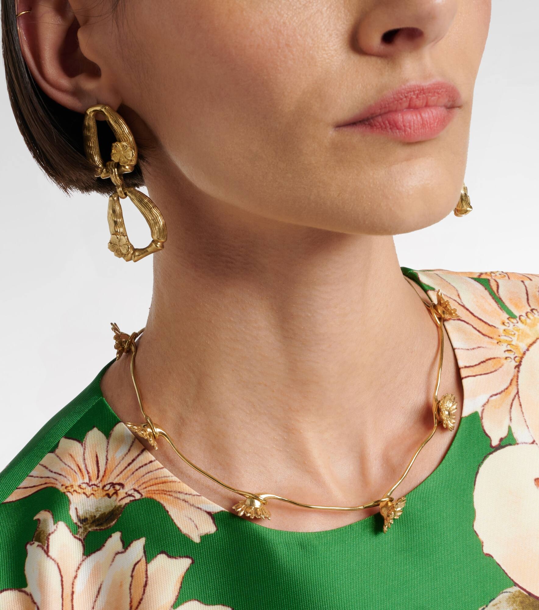 Team Spirit gold-plated chain necklace - 3