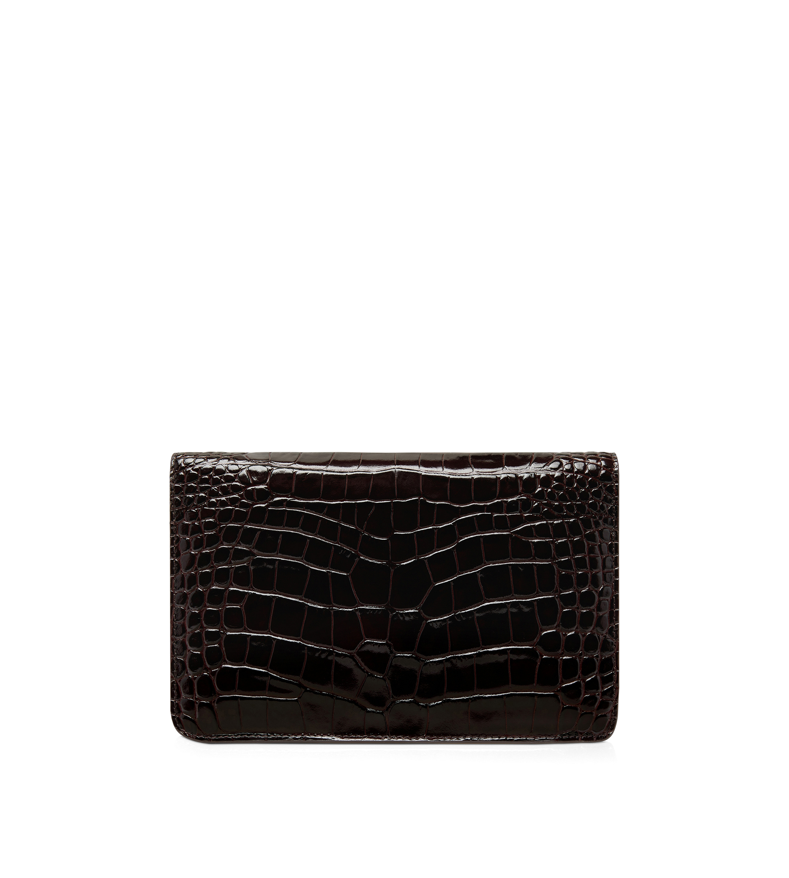STAMPED CROCODILE LEATHER WHITNEY SMALL SHOULDER BAG - 3