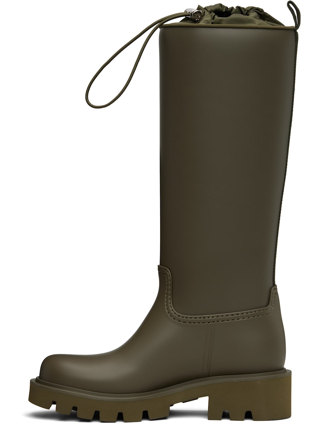 Khaki Kickstream High Rain Tall Boots - 3