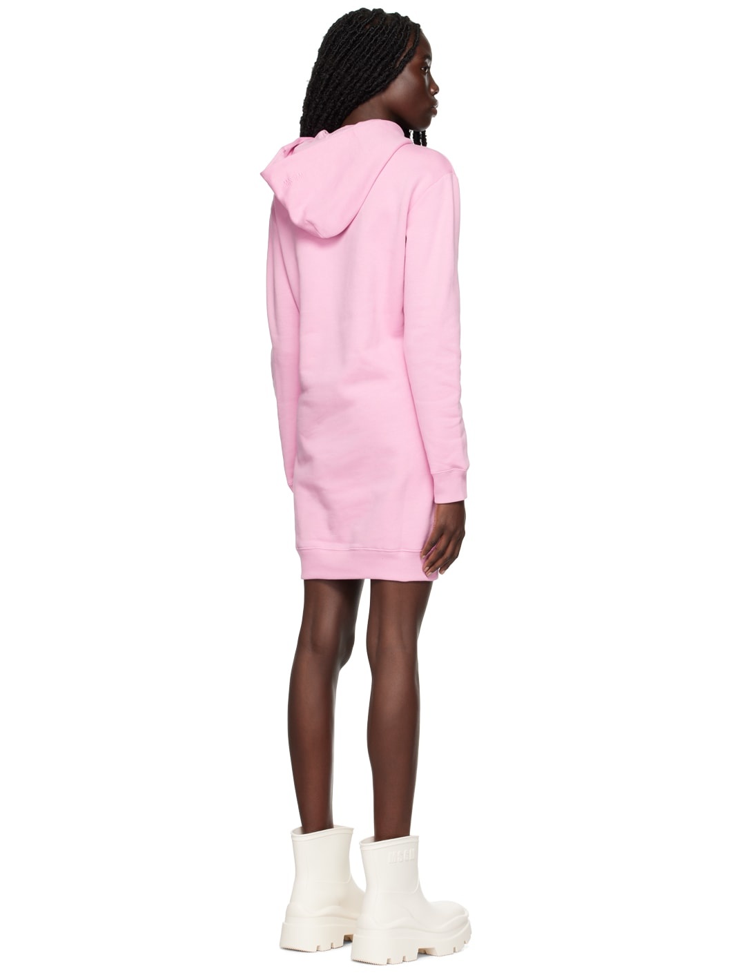 Pink Twisted Minidress - 3