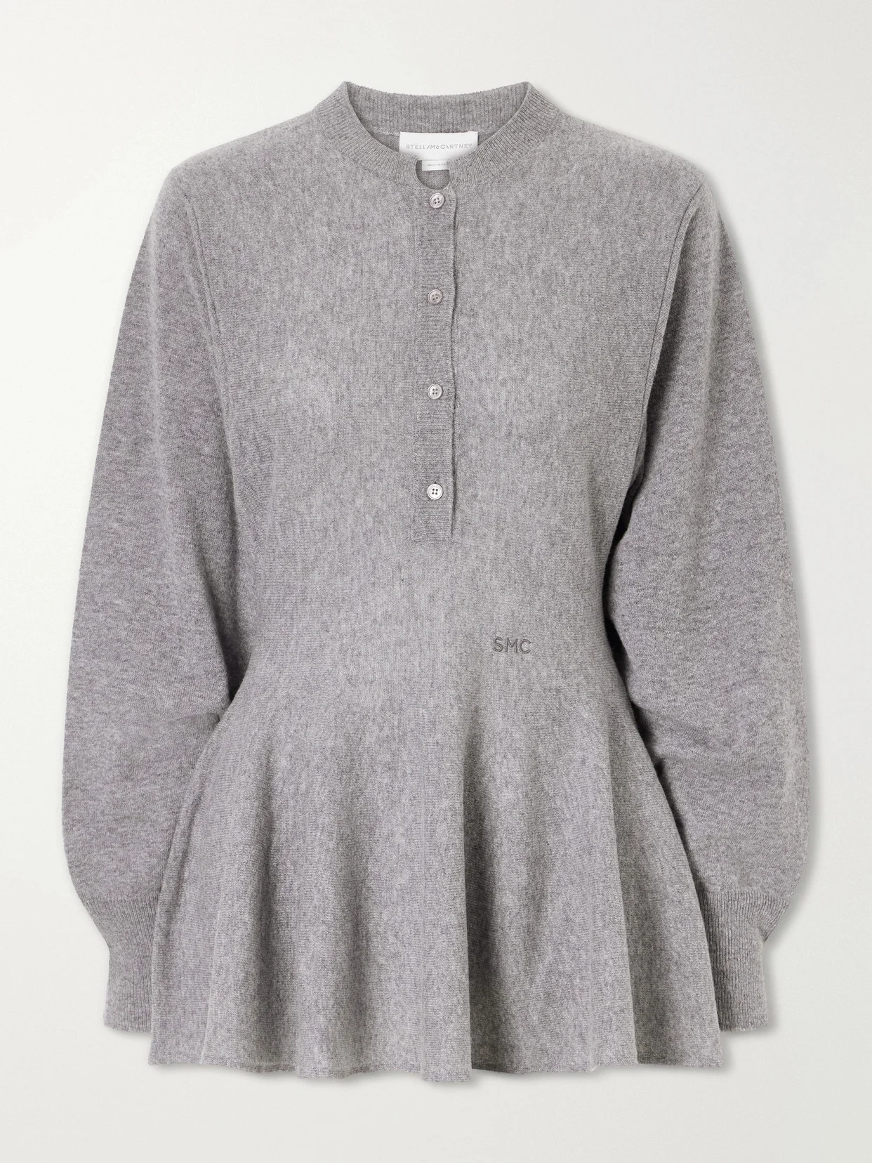 Wool Peplum Sweater - 1