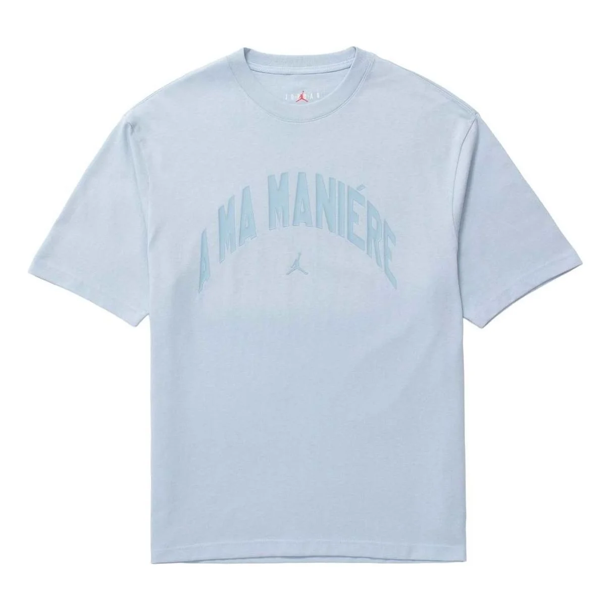 Air Jordan x A Ma Maniere T-Shirt Asia Sizing 'Light Armory Blue' HF0539-440 - 1