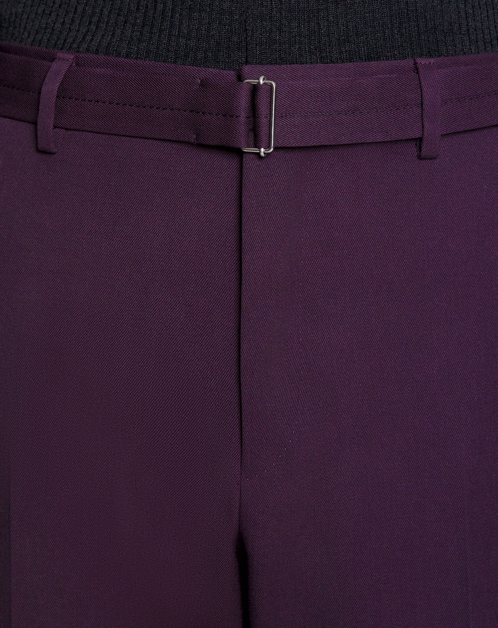 STRAIGHT SLIT PANTS - 5