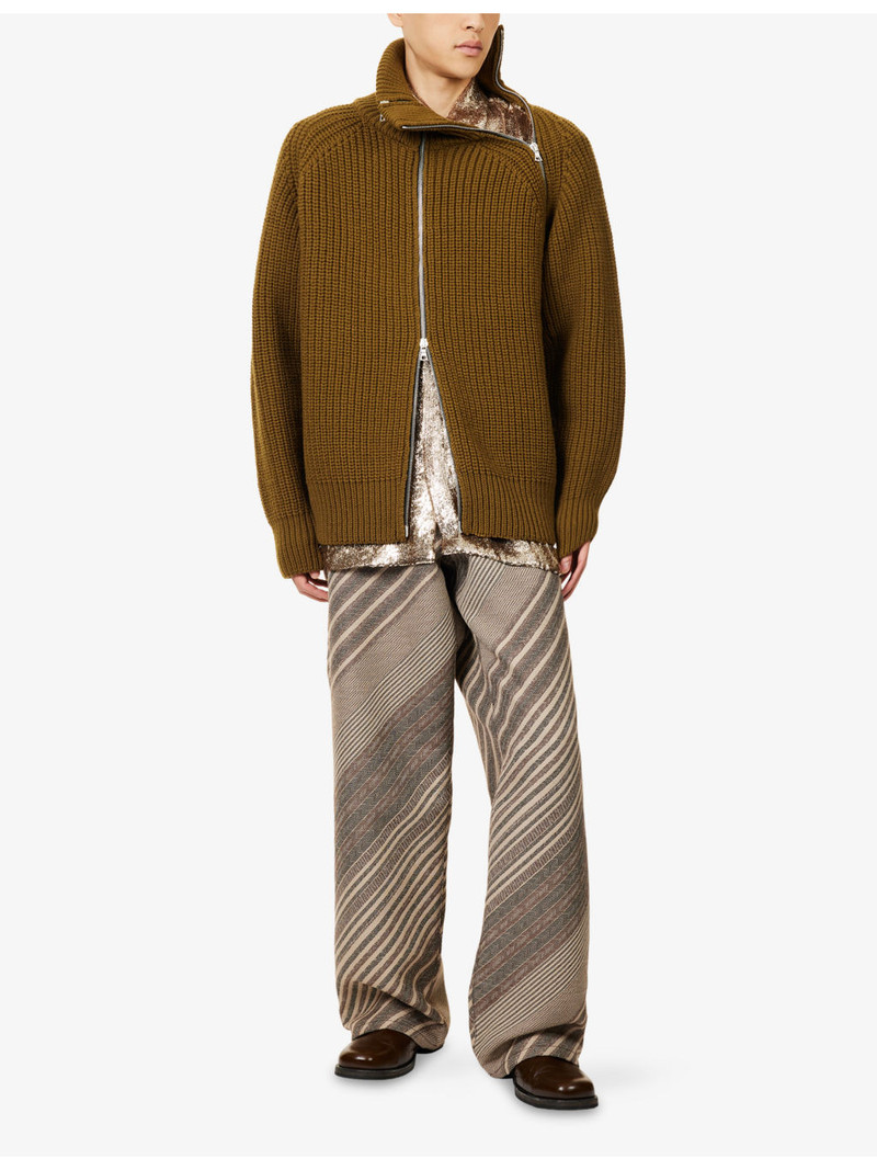 Dries Van Noten Monty Bis Wool-Knitted Sweater outlook