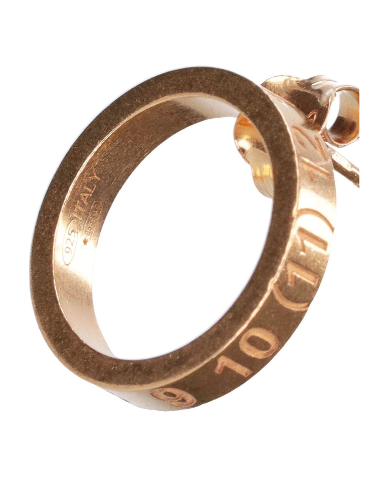 Numerical Logo Earrings - 2